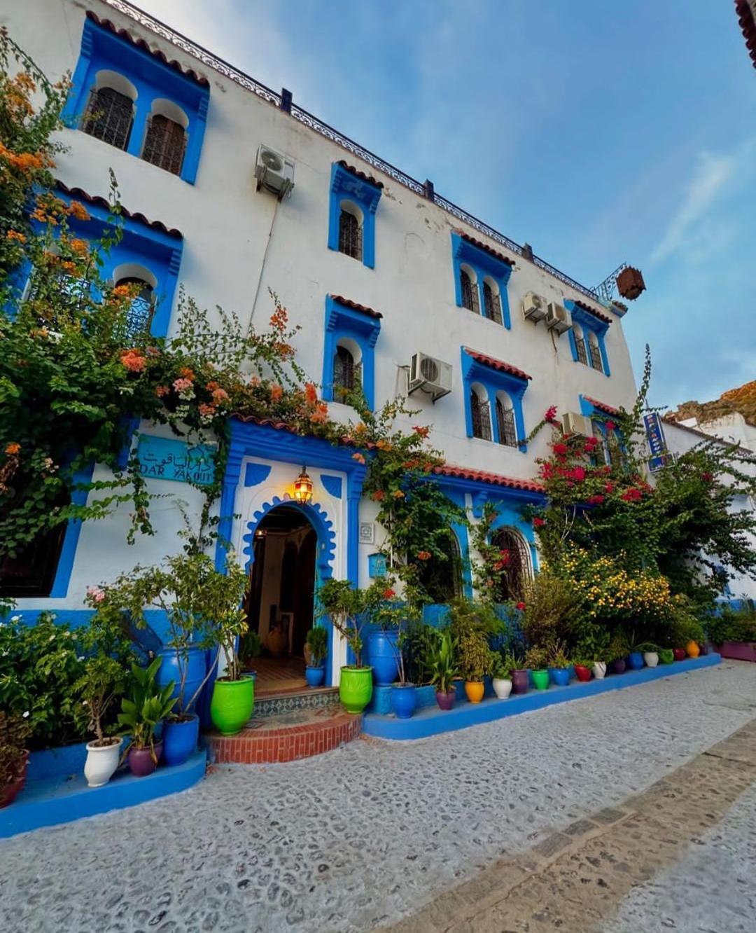 Hotel Dar Yakout Chefchaouen Exterior foto