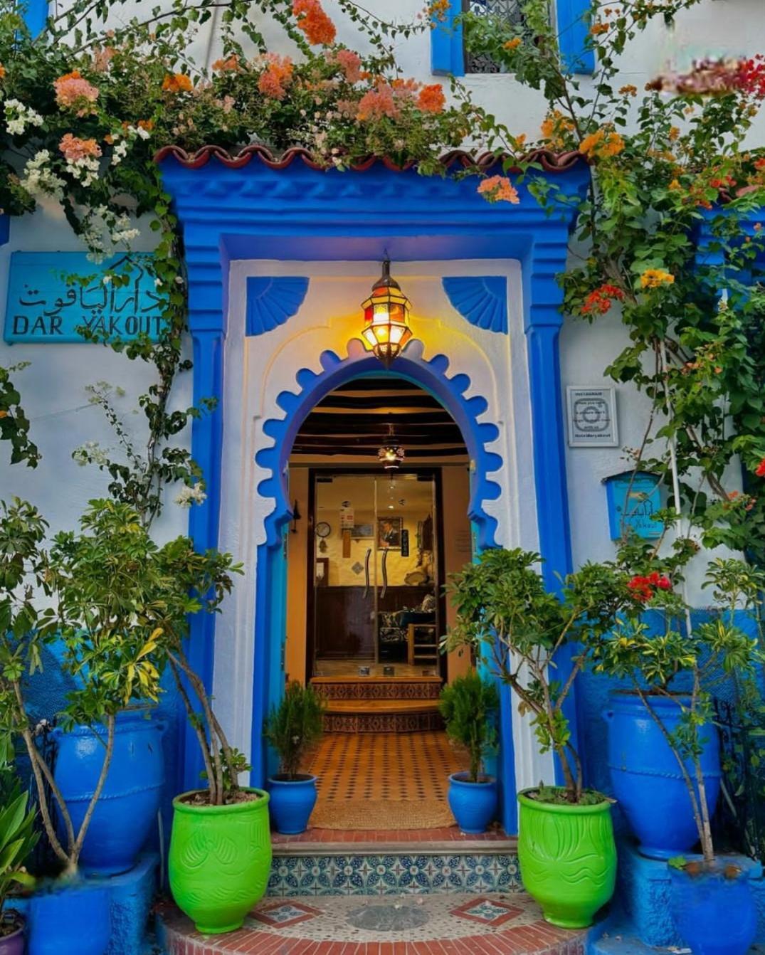 Hotel Dar Yakout Chefchaouen Exterior foto